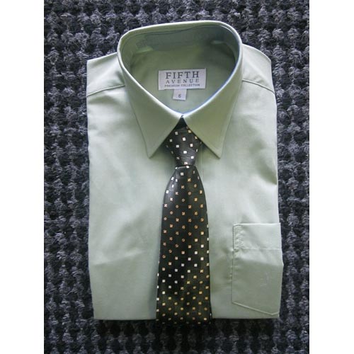 Boys green dress shirt sale